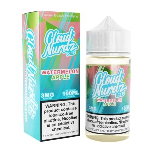 Cloud Nurdz | Watermelon Apple Iced (100mL)