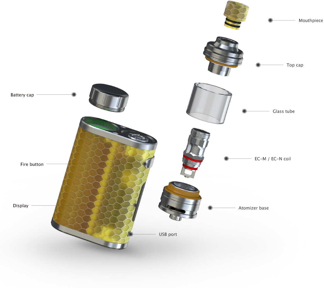 Eleaf iStick Pico RESIN with MELO 4 limited Edition Starter Kit
